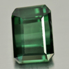 Natural Green Tourmaline Gemstones 1.43 Ct. Octagon Shape 7.4 x 5.2 Mm. Natural Green Tourmaline Gemstones 1.43 Ct. Octagon Shape 7.4 x 5.2 Mm.