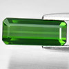 Green Tourmaline Octagon Shape 11.2 x 4.6 Mm. 1.37 Ct. Natural Gemstone Unheated Green Tourmaline Octagon Shape 11.2 x 4.6 Mm. 1.37 Ct. Natural Gemstone Unheated