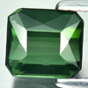 Green Tourmaline 1.64 Ct VVS Octagon Shape 6.8 x 6 Mm. Natural Gemstone Unheated