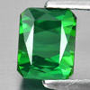 Green Tourmaline 1.61 Ct. Octagon Shape 7 x 5.5 Mm. Natural Gemstone Unheated