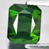Green Tourmaline 1.91 Ct. VVS Octagon 7.3 x 6.1 Mm. Natural Gemstone Unheated