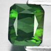Green Tourmaline 1.64 Ct. Octagon Shape 6.9 x 5.8 Mm. Natural Gemstone Nigeria
