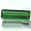 Green Tourmaline 1.83 Ct. Octagon Shape 12 x 4.2 Mm. Natural Gem From Nigeria