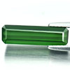 Green Tourmaline 2.72 Ct. Clean Octagon Shape 15.8 x 4.6 Mm. Natural Gem Nigeria