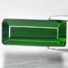 Green Tourmaline 3.12 Ct. Clean Octagon Shape 13.3 x 5.5 Mm. Natural Gem Nigeria
