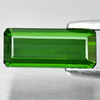 Green Tourmaline 1.45 Ct. Octagon Shape 11.1 x 4.8 Mm. Natural Gemstone Nigeria