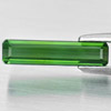 Green Tourmaline 1.39 Ct. Octagon Shape 14.5 x 3.4 Mm. Natural Gemstone Unheated