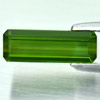 Green Tourmaline 1.34 Ct. VVS Octagon 11.3 x 4 Mm. Natural Gemstone Unheated