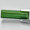 Beauty Color 0.99 Ct. Natural Green Tourmaline Gemstone Baguette Shape