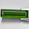 Green Tourmaline 1.76 Ct. Octagon Shape 13.2 x 4 Mm. Natural Gem Nigeria