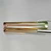 Bi Color Tourmaline 2.39 Ct. Clean Octagon Shape 19.5 x 3.5 Mm. Natural Gemstone