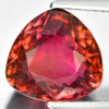 Tourmaline Orangish Pink 5.58 Ct. VS Trilliant 10.5 x 10.3 Mm. Natural Gemstone
