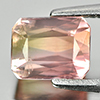 Party Color Tourmaline 1.42 Ct. Octagon Shape 6.5 x 5.2 Mm. Natural Gemstone