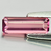 Pink Tourmaline 0.88 Ct. VVS Octagon Shape 9.6 x 3.4 Mm. Natural Gem Nigeria Pink Tourmaline 0.88 Ct. VVS Octagon Shape 9.6 x 3.4 Mm. Natural Gem Nigeria
