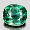 Green Tourmaline 2.04 Ct. Cushion Shape 7.7 x 6.9 Mm. Natural Gemstone Unheated