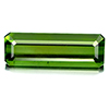 Green Tourmaline 1.56 Ct. Octagon Shape 12.3 x 4.2 Mm. Natural Gemstone Nigeria