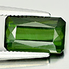 Green Tourmaline 1.93 Ct. Octagon Shape 9.3 x 5.6 Mm. Natural Gem Unheated