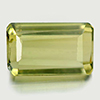 Light Yellowish Green Tourmaline 1.10 Ct. Octagon 7.5 x 4.6 Mm. Natural Gemstone