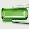 Green Tourmaline 1.13 Ct. Octagon Shape 10 x 4.6 Mm. Natural Gemstone Unheated