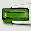 Green Tourmaline 1.17 Ct. Octagon Shape 9 x 4.3 Mm. Natural Gemstone Unheated
