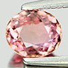 Peach Pink Tourmaline 0.65 Ct. VVS Oval 5.9 x 5 Mm. Natural Gemstone Unheated