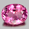 Pink Tourmaline 1.04 Ct. Oval Shape 7 x 5.6 Mm. Natural Gem Nigeria Unheated