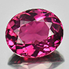 Purplish Pink Tourmaline 1.01 Ct. VVS Oval Shape 7 x 5.8 Mm Natural Gem Unheated