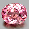 Pink Tourmaline 1.02 Ct. Oval Shape 6.6 x 5.3 Mm. Natural Gem Unheated Nigeria