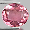 Pink Tourmaline 2.07 Ct. Oval Shape 8.6 x 7.6 x 4.6 Mm. Natural Gemstone Nigeria