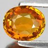 Yellow Tourmaline 0.97 Ct. Oval Shape 7 x 6 Mm. Natural Unheated Gemstone