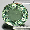 Bluish Green Tourmaline 0.96 Ct. VVS Oval Shape 6.6 x 5.8 Mm Natural Gem Nigeria