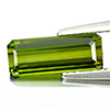 Yellowish Green Tourmaline 1.68 Ct. Clean Octagon 11.6 x 4.5 Mm. Natural Gem