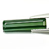 Green Tourmaline 1.57 Ct. Clean Octagon Shape 15 x 3.7 Mm. Natural Gem Nigeria