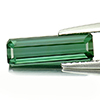 Green Tourmaline 1.65 Ct. Clean Octagon 12.7 x 4 Mm Natural Gem Unheated Nigeria