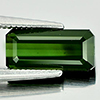 Green Tourmaline 2.09 Ct. VVS Octagon 10.6 x 5 Mm. Natural Gem Unheated Nigeria