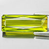 Lime Green Tourmaline 4.83 Ct. VVS Octagon 16 x 6.2 Mm. Natural Gem From Nigeria