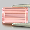 Pink Tourmaline 2.17 Ct. VVS Octagon Shape 8.9 x 5.3 Mm. Natural Gem Unheated