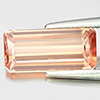 Peach Tourmaline 2.71 Ct. VVS Octagon Shape 12.3 x 5.7 Mm. Natural Gemstone