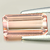 Pink Tourmaline 1.84 Ct. Octagon Shape 10 x 5 Mm. Natural Gem Unheated Nigeria