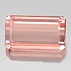 Pink Tourmaline 1.86 Ct. Octagon Shape 9 x 5 Mm. Natural Gem Unheated Nigeria