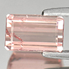 Pink Tourmaline 1.86 Ct. Octagon Shape 8.2 x 5.2 Mm Natural Gem Unheated Nigeria