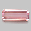 Pink Tourmaline 0.55 Ct. Octagon Shape 7.8 x 3.2 Mm. Natural Gemstone Unheated
