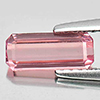 Pink Tourmaline 0.68 Ct. Octagon Shape 8.4 x 3.6 Mm Natural Gem Unheated Nigeria