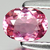 Pink Tourmaline 0.53 Ct. Oval Shape 6 x 4.6 Mm. Natural Gem Unheated Nigeria