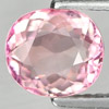 Pink Tourmaline 1.50 Ct. Oval Shape 7.4 x 6.6 Mm. Natural Gem Unheated Nigeria