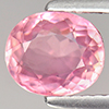 Pink Tourmaline 1.57 Ct. VVS Oval Shape 7.5 x 6.5 Mm. Natural Gem Mozambique
