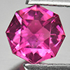 Pink Tourmaline 0.58 Ct. Trilliant Shape 6 x 5.6 Mm Natural Gem Unheated Nigeria
