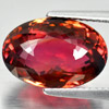 Tourmaline Multi Color 7.47 Ct. Clean Oval 14.2 x 9.6 Mm. Natural Gem Unheated