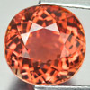 Tourmaline Pinkish Orange 6.89 Ct. Clean Cushion 10.8 x 10.6 Mm Natural Unheated