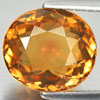 Yellow Tourmaline 6.01 Ct. Clean Oval 11.7 x 10.5 Mm. Natural Gemstone Unheated